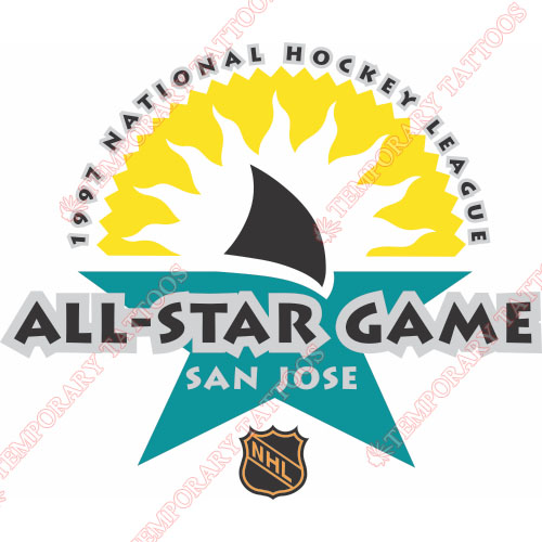 NHL All Star Game Customize Temporary Tattoos Stickers NO.19